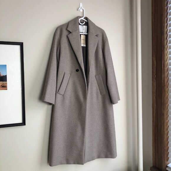 MANGO Handmade Oversized Wool Coat NWT - Picture 10 of 10